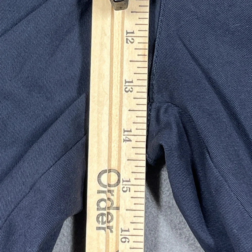 Islandia Men's Shorts 40 Navy Cotton Belted Flat Front Casual Summer NWT **READ* - Picture 12 of 14